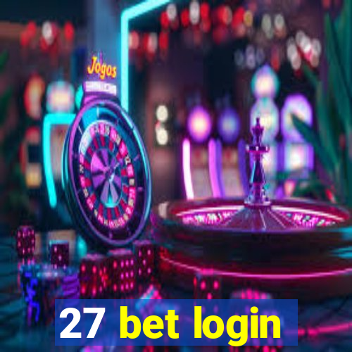 27 bet login